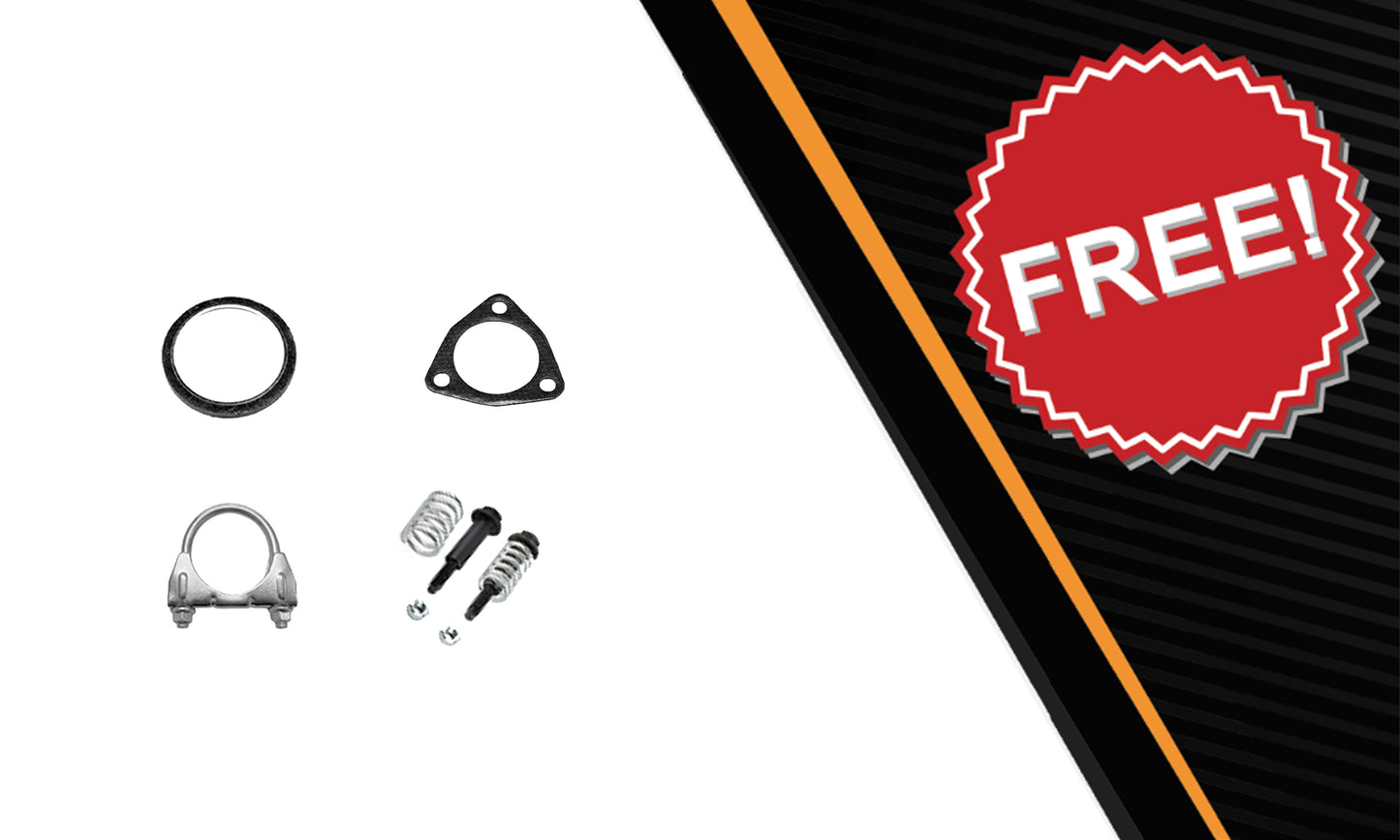 2006-2011 Honda Civic 1.8L Exhaust Resonator Pipe and Muffler