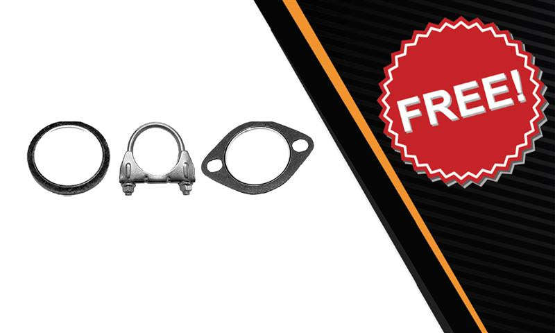 Exhaust Resonator Pipe for 2001-2002 Acura MDX | 2003-2004 Honda Pilot | 3.5L