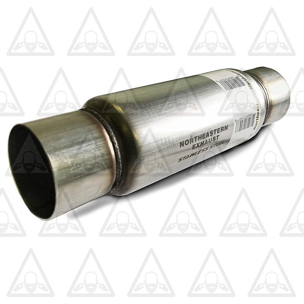 Colt Exhaust | Stainless Steel Performance Resonator | 4"ID | 12" Body | 18" Long
