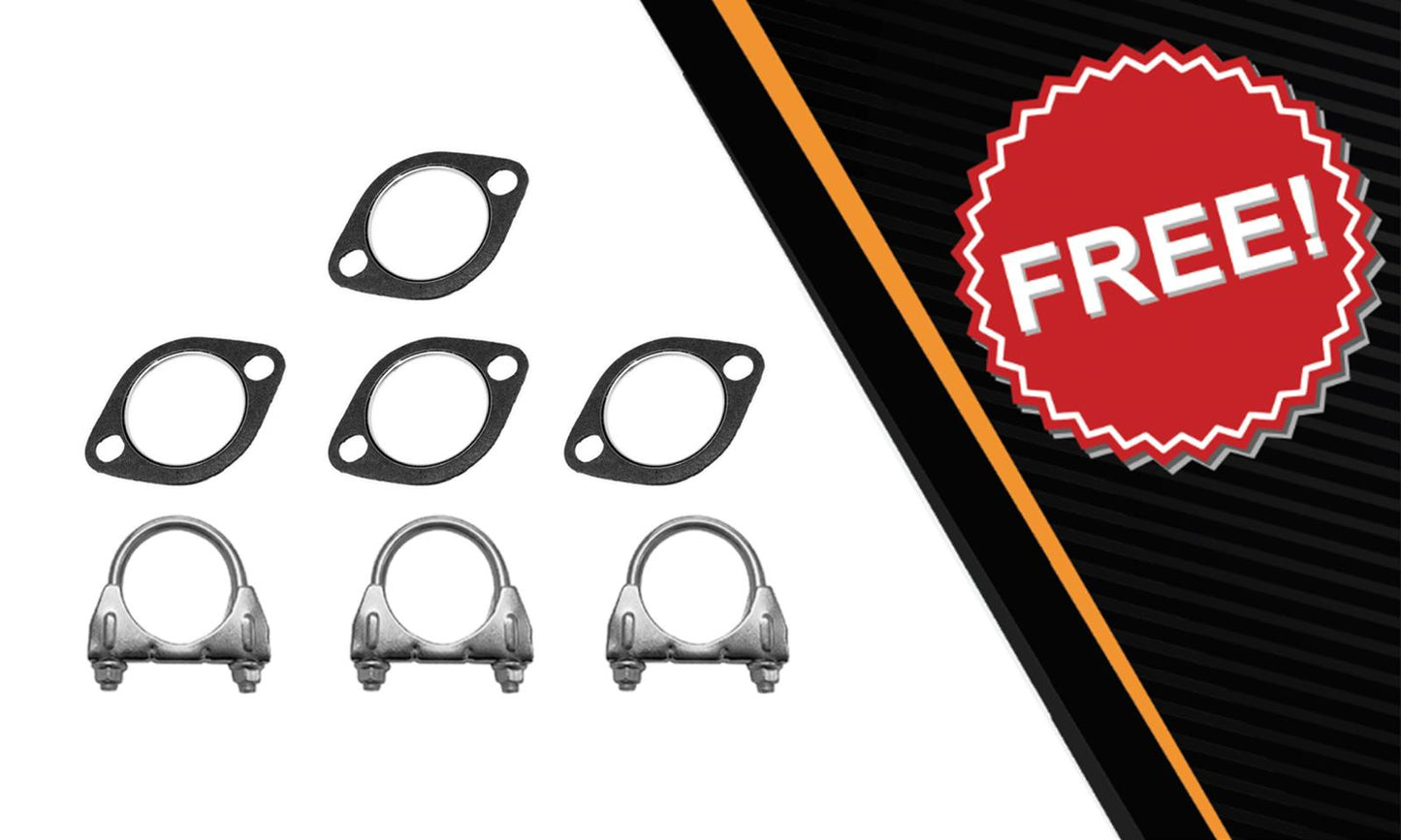 Exhaust System Kit for 2009-2015 Chevrolet Traverse | 2009-2010 Saturn Outlook | 2009-2017 Buick Enclave | 2009-2016 GMC Acadia | 3.6L