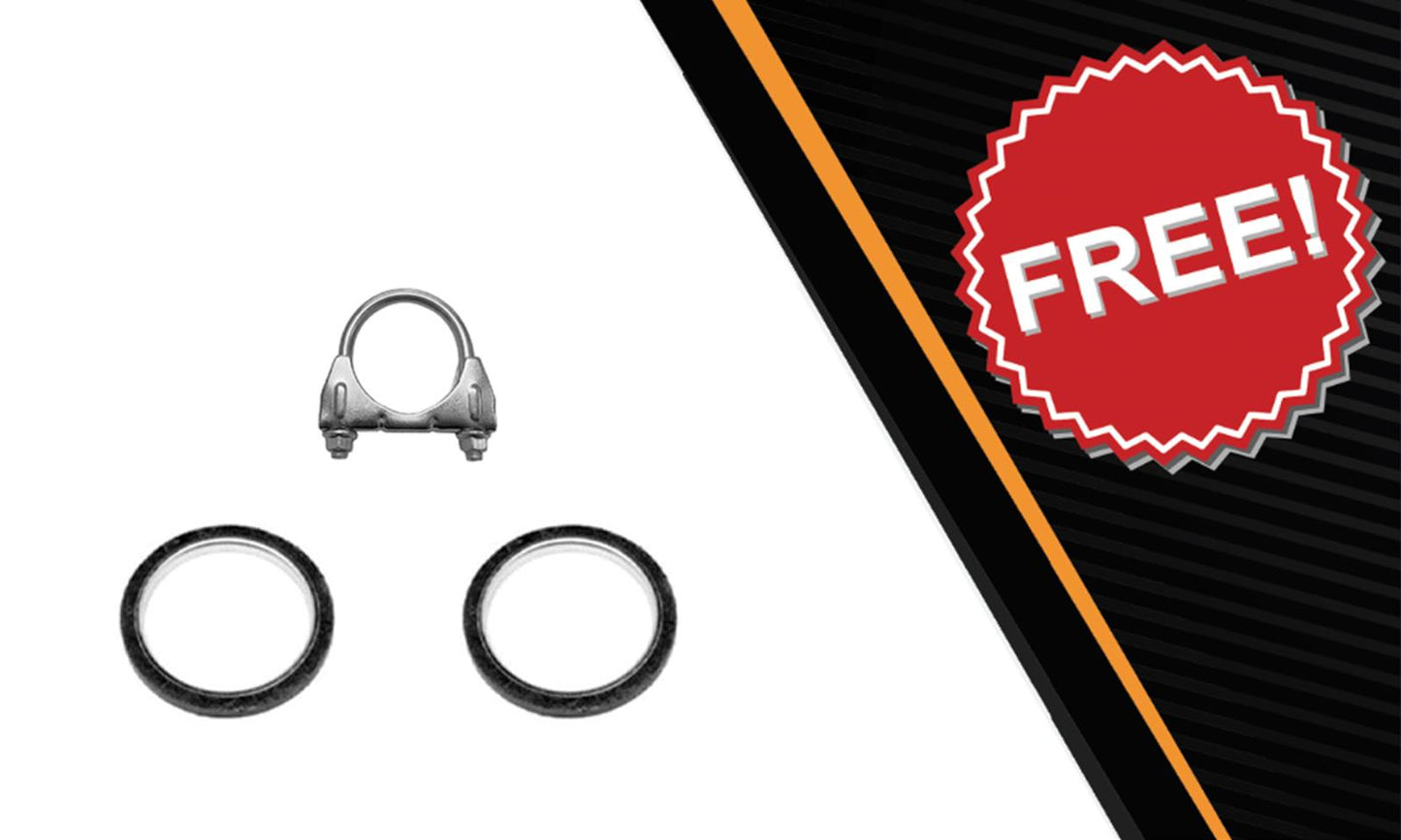 Exhaust Muffler and Resonator for 1998-2005 Lexus LX470 | 1998-2006 Toyota Land Cruiser 4.7L