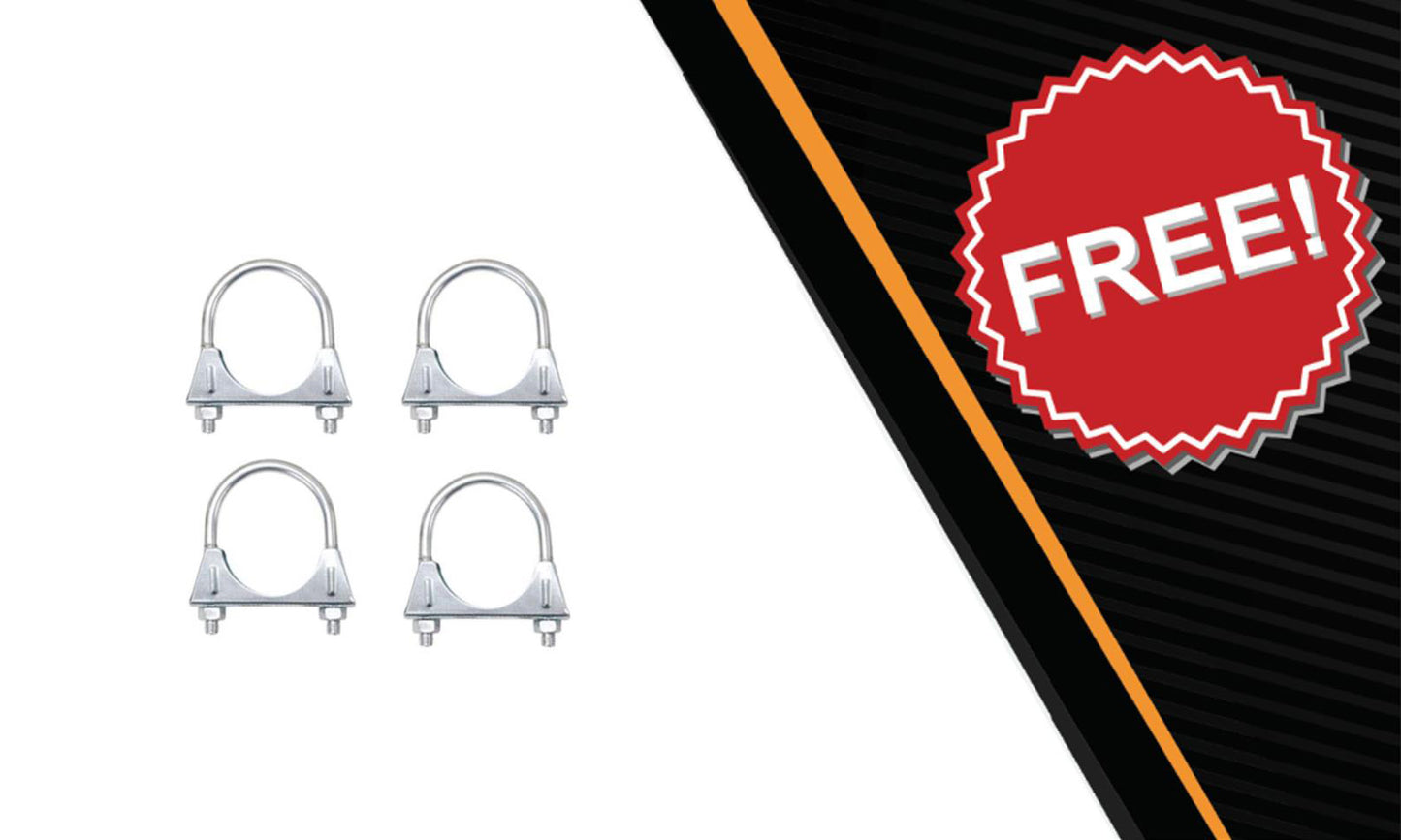 2011-2014 Ford F-150 3.5L 163in WB Pair of Exhaust Catalytic & Resonator w/ Flex Pipe Kit - EPA Approved