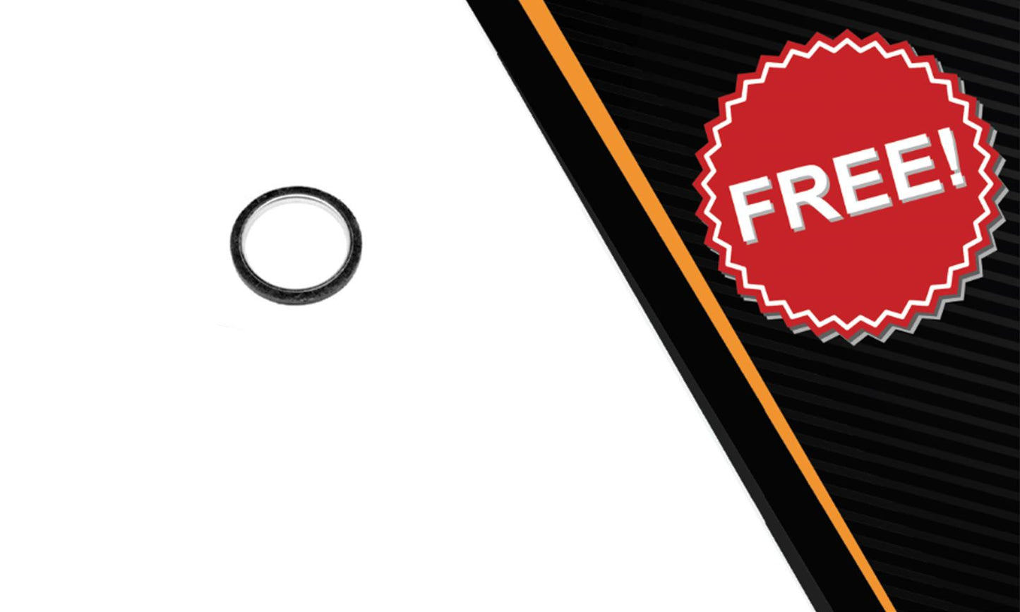 2007-2012 Toyota Yaris 1.5L Intermediate Pipe, Muffler Exhaust System Kit