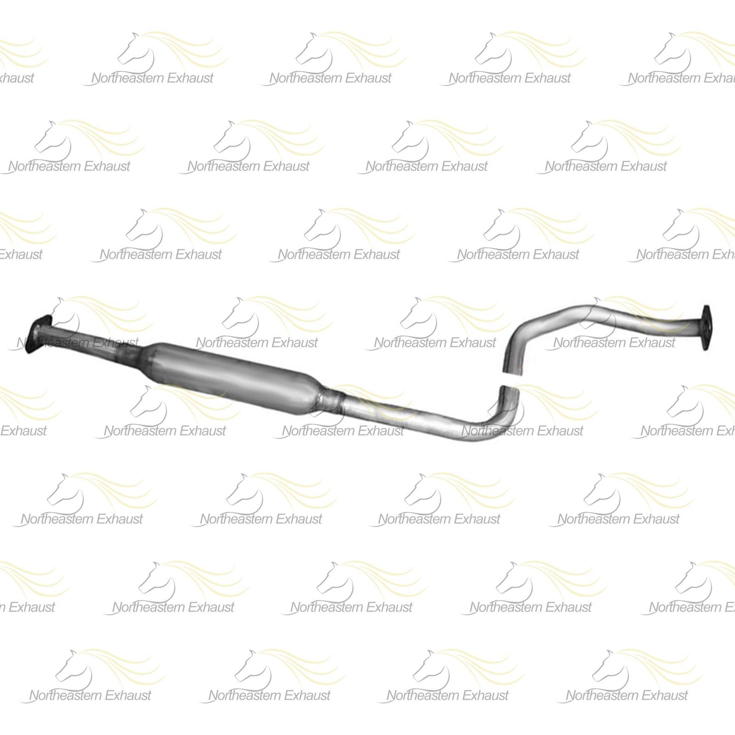 2000-2002 1.5L and 2001-2005 1.6L Hyundai Accent Exhaust Resonator Muffler