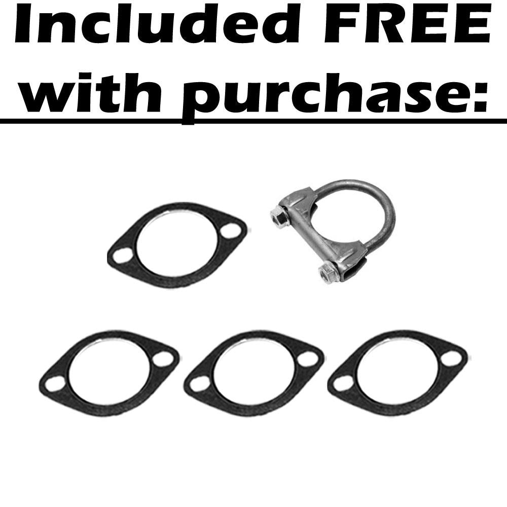 Exhaust System Kit with Catalytic for 2001-2004 Ford Escape/Mazda Tribute 3.0L