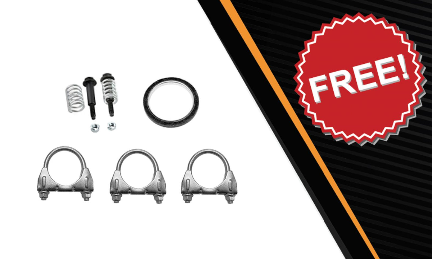 2005-2010 Scion TC 2.4L Exhaust Resonator Pipe and Muffler