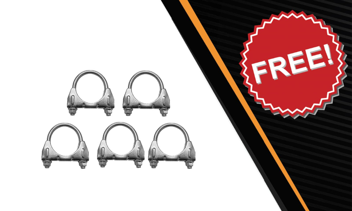 2008-2009 Pontiac G6 2.4L Exhaust Resonator, Intermediate Pipe, Muffler and Tail Pipe