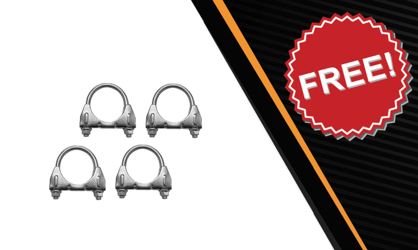 Resonator Pipe Muffler for 2006-2012 Ford Fusion 2.3L 2.5L | 2011-2012 Lincoln MKZ 2.5L | 2006-2011 Mercury Milan 2.3L 2.5L