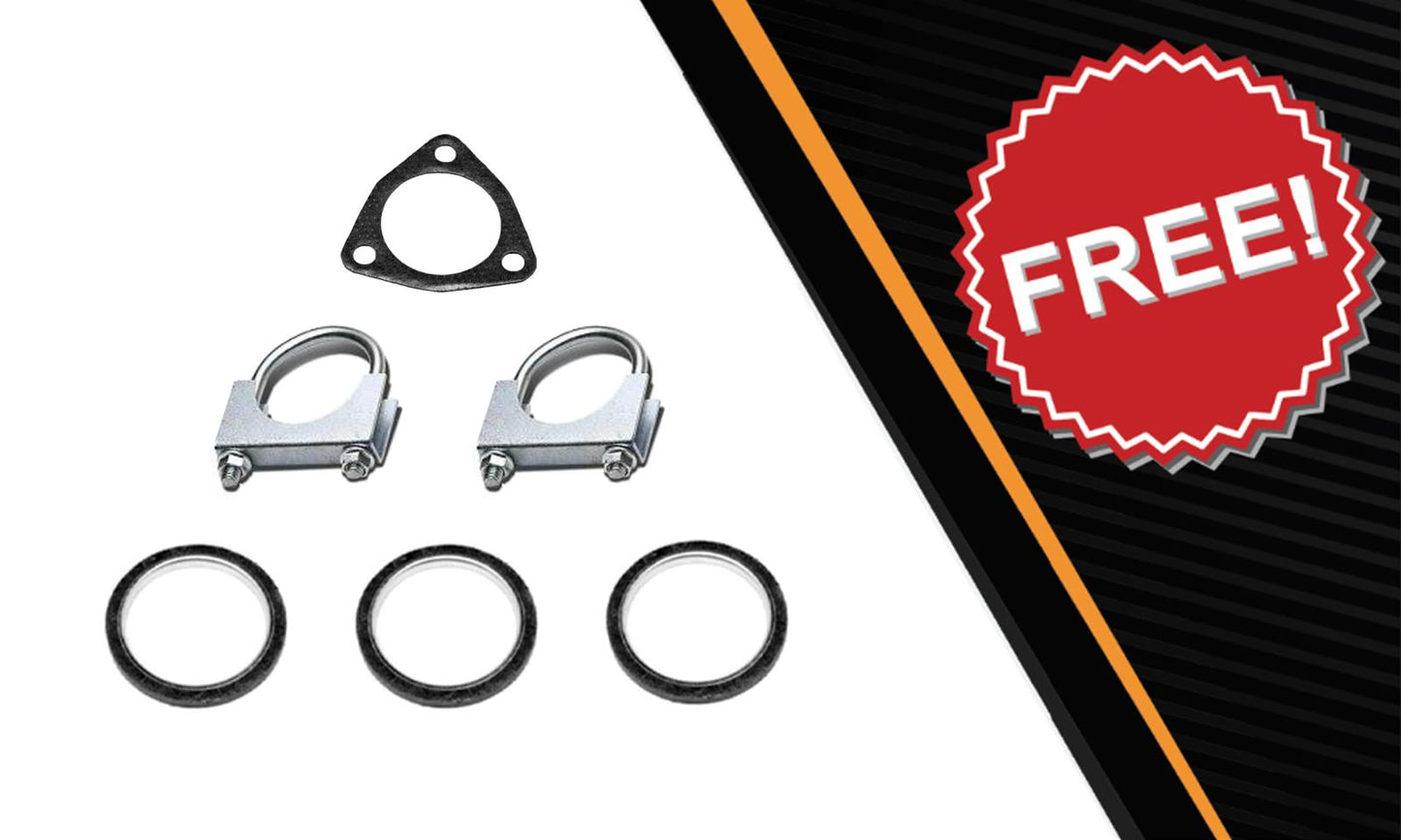 Front Pipe, Catalytic Converter, Intermediate Pipe and Muffler for 2005-2008 Honda Pilot | 2003 Acura MDX | 3.5L