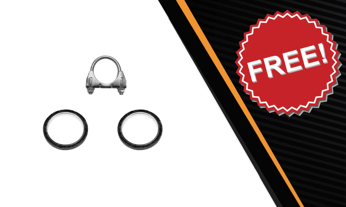 2010-2014 Honda Insight 1.3L Exhaust Resonator Pipe and Muffler