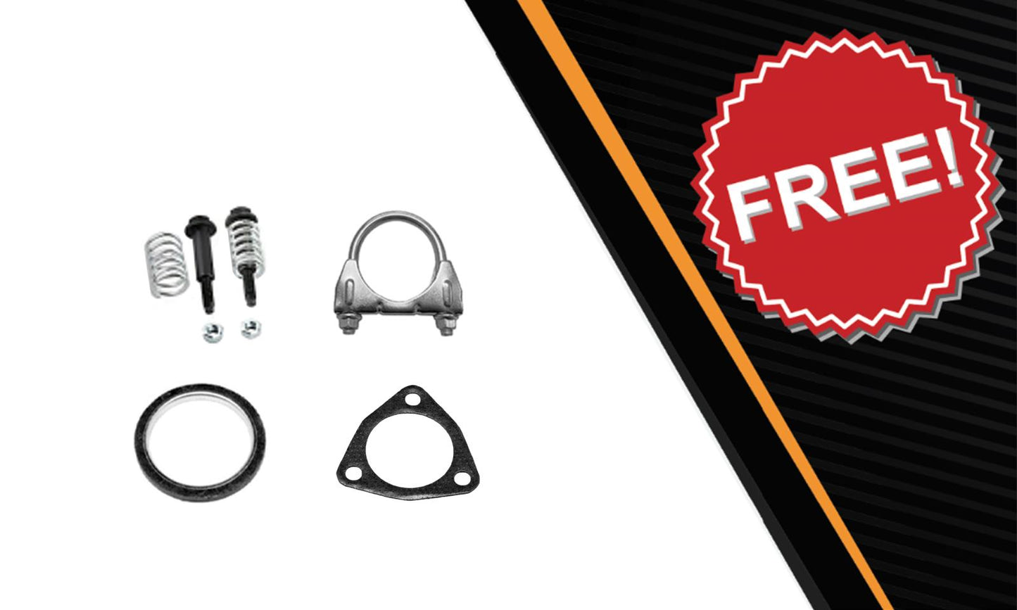 1997-2001 Honda CR-V 2.0L Exhaust Resonator Pipe and Muffler