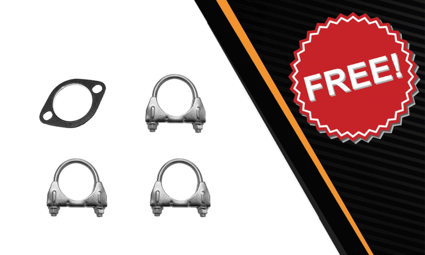 2013-2016 Ford Fusion 2.5L Resonator, Intermediate Pipe & Muffler Exhaust System