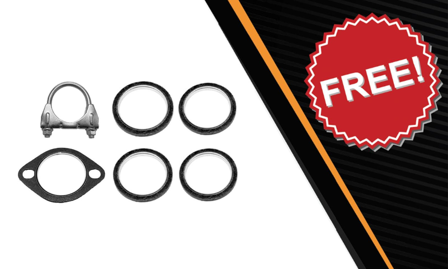 Catalytic Converter and Resonator Pipe for Nissan Maxima 2009-2014 and 2016-2019 3.5L