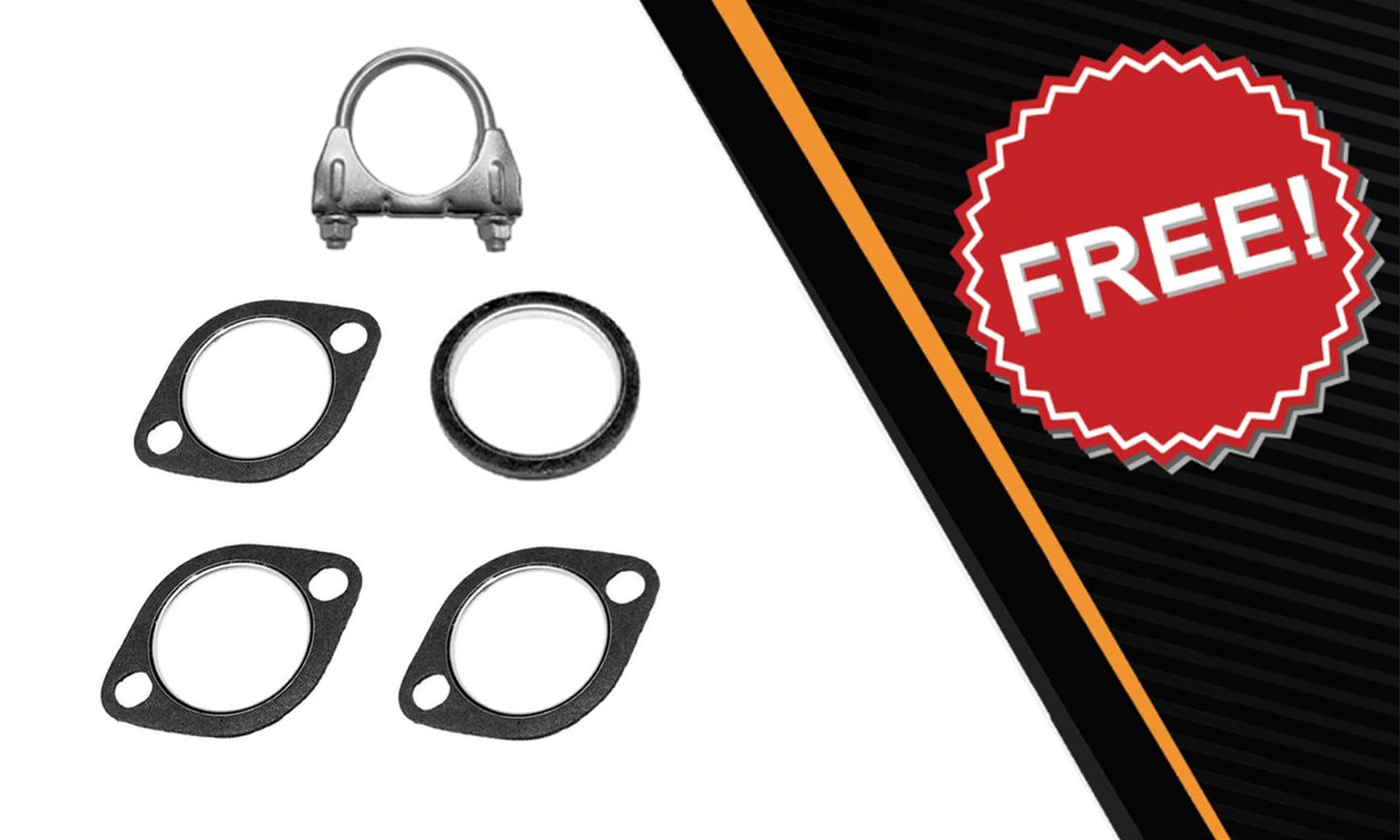 Exhaust Front Pipe, Catalytic Converter & Resonator for 2009-2011 Chevrolet Aveo/Aveo5 | 2009 Pontiac G3 | 1.6L