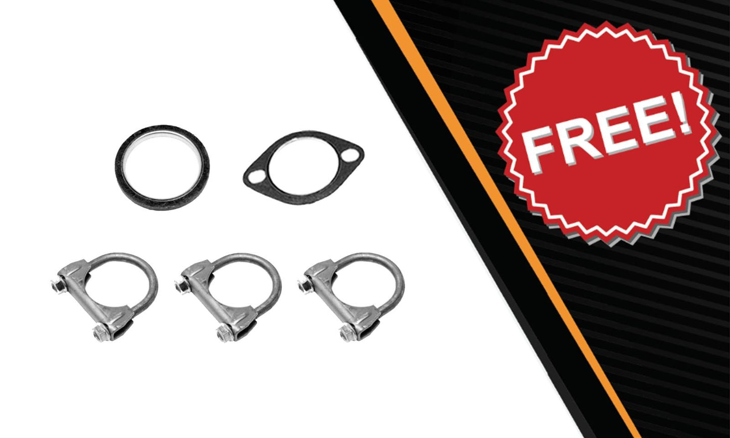 2010-2014 Chevrolet Equinox and GMC Terrain 2.4L Exhaust System with Catalytic