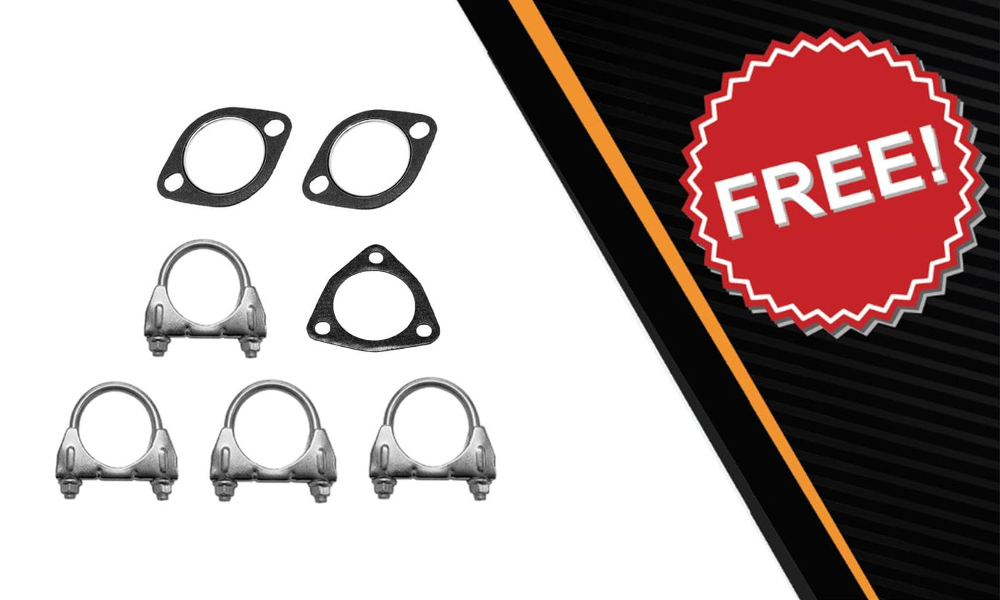 2016-2018 Jeep Cherokee 3.2L Exhaust Pipes, Resonator & Muffler