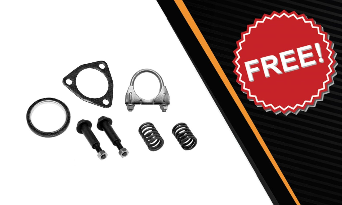 2012-2015 Honda Civic 1.8L Exhaust Pipe, Resonator & Muffler - For CNG engine