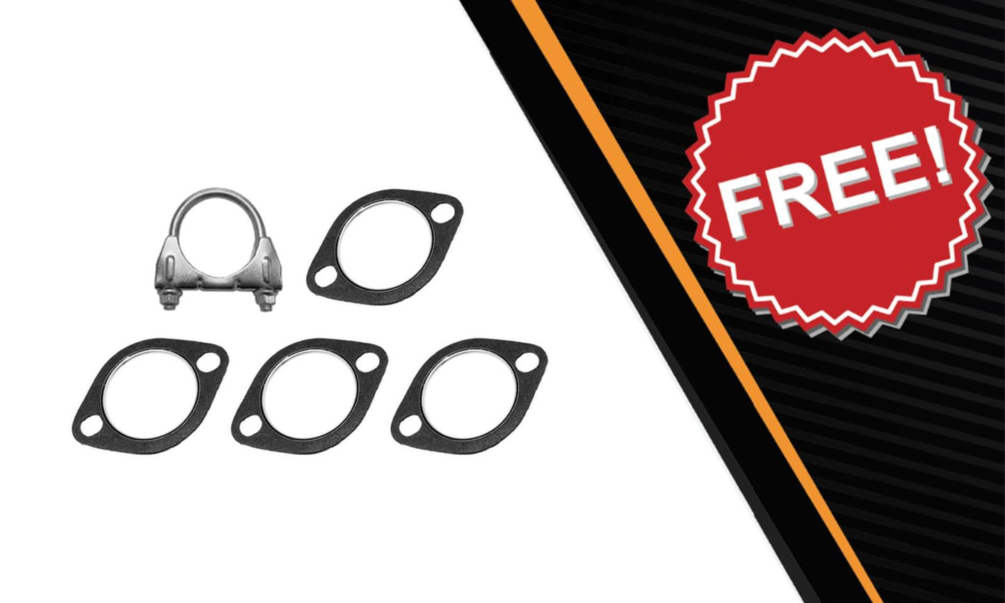 2005-2006 Mercury Mariner 3.0L Exhaust Y Pipe, Catalytic Converter, Muffler & Tail Pipe