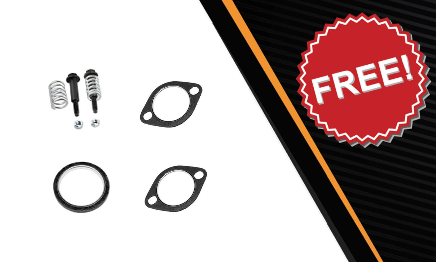 1999-2002 Subaru Forester 2.5L Catalytic Converter, Resonator and Muffler Exhaust System