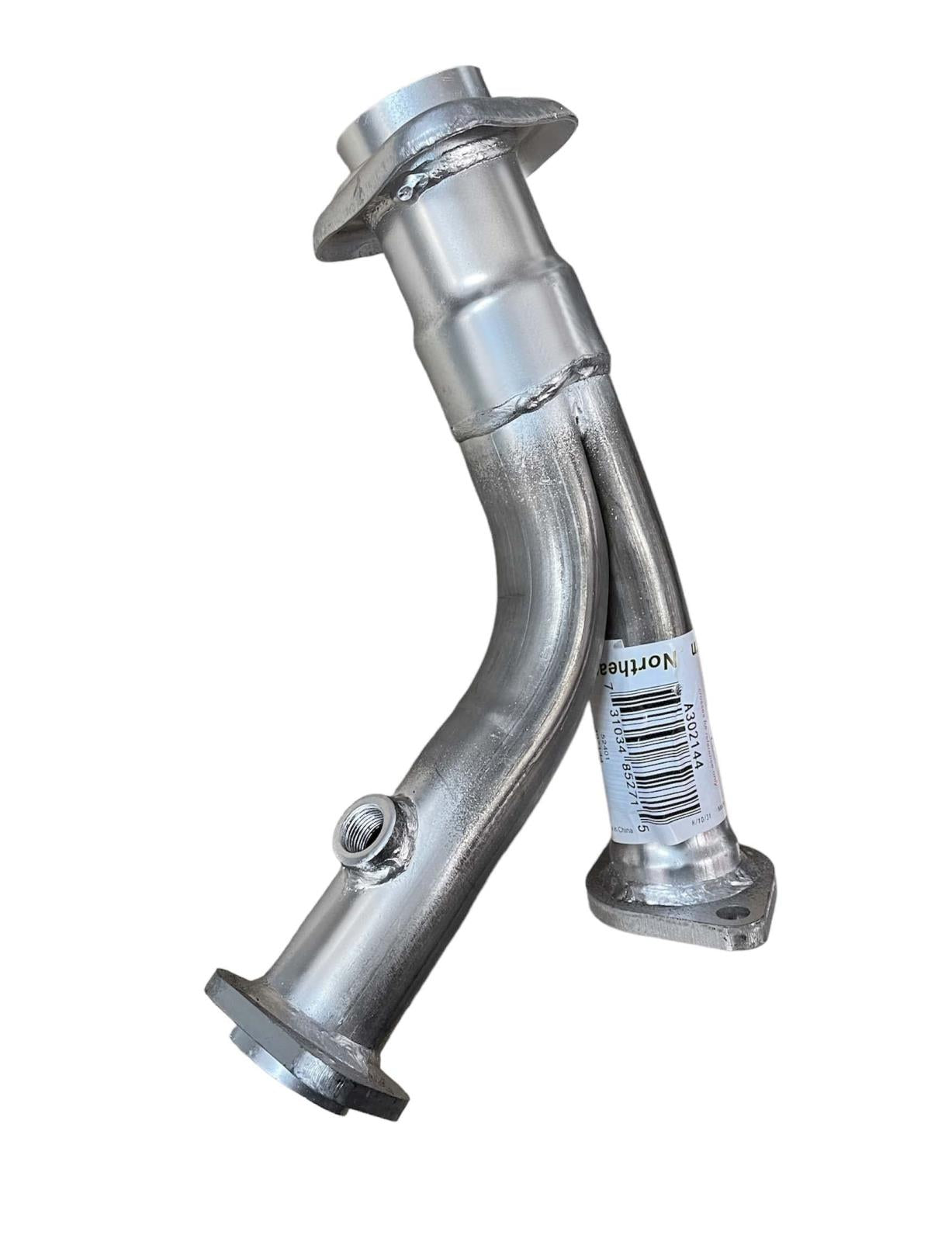 Exhaust Front Pipe, Y Pipe, Muffler Assembly & Resonator for 2004-2007 Toyota Highlander 3.3L | 2007-2009 Lexus RX350 3.5L