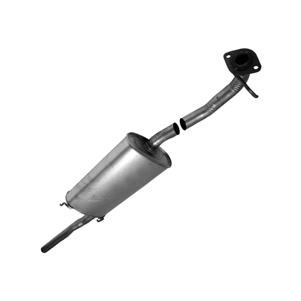 Exhaust Front Pipe, Y Pipe, Muffler Assembly & Resonator for 2004-2007 Toyota Highlander 3.3L | 2007-2009 Lexus RX350 3.5L