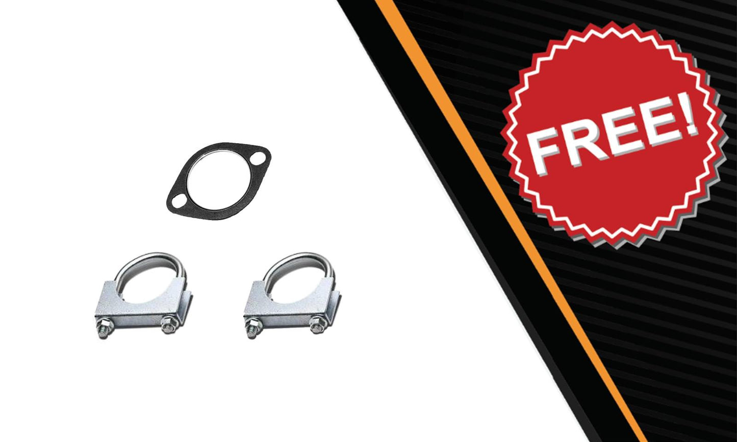 Exhaust Resonator Pipe for 2008-2019 Nissan Rogue 2.5L | 2014-2015 Rogue Select 2.5L