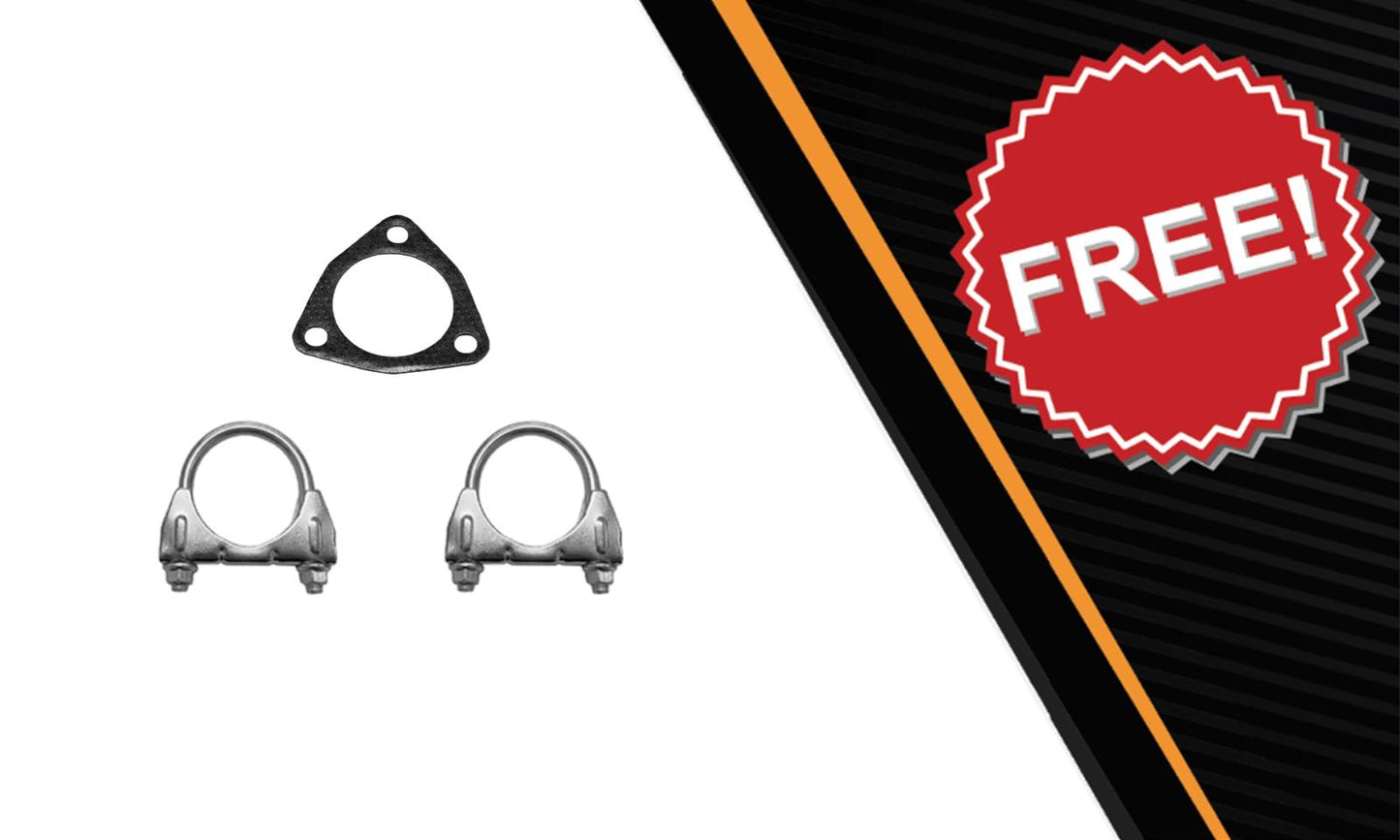 2008-2012 Honda Accord 2.4L Resonator Pipe & Muffler Exhaust System Kit | For 4-Door