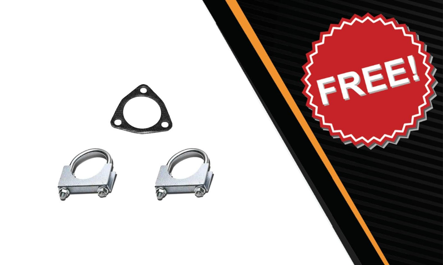 Resonator and Muffler Exhaust Kit for 2005-2008 Honda Pilot 3.5L | 2003 Acura MDX 3.5L