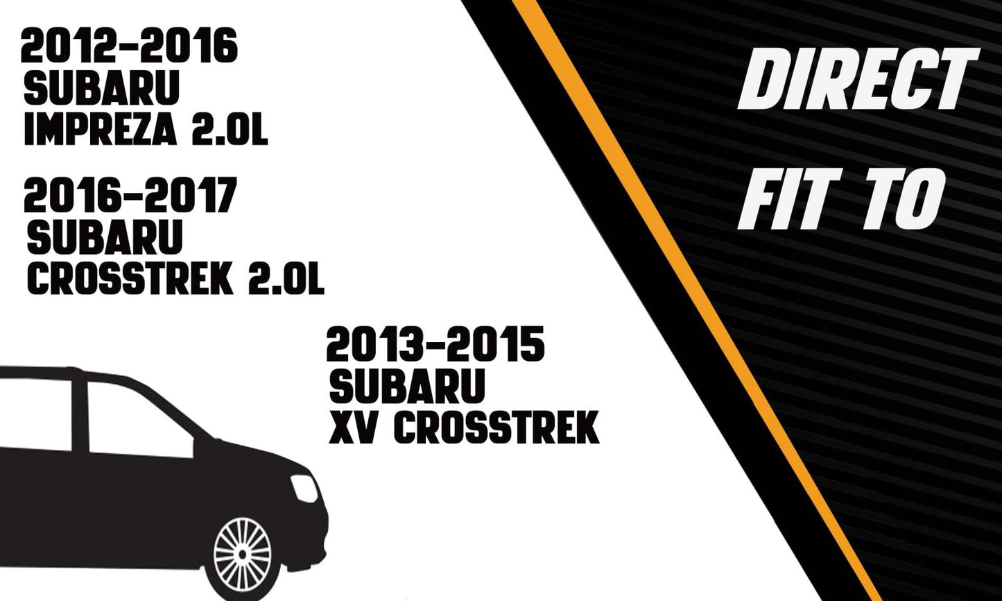 Exhaust Pipe for 2012-2017 Subaru Impreza, Crosstrek and XV Crosstrek 2.0L