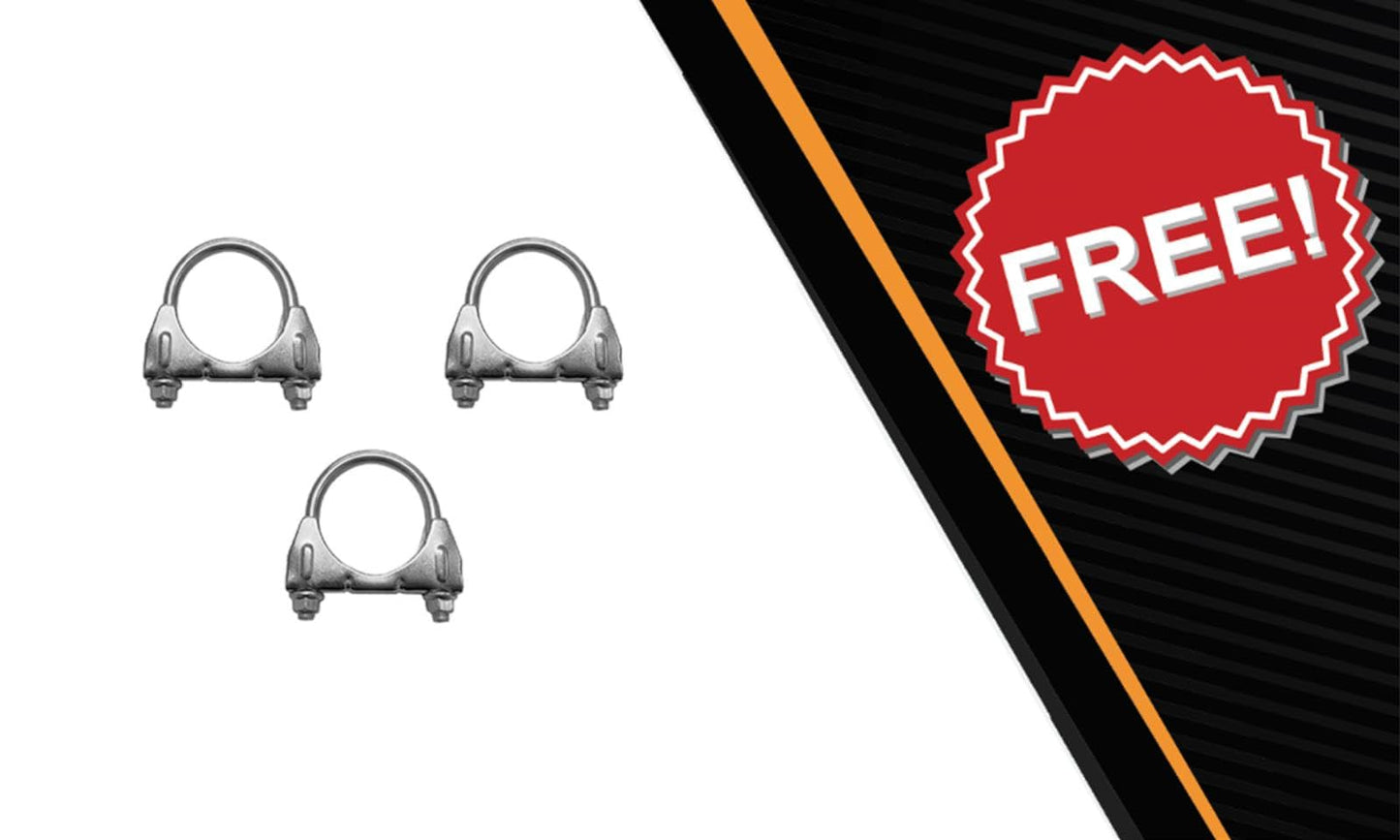 1997-2000 Jeep Wrangler 2.5L 4.0L Cat-back Performance Exhaust System Kit