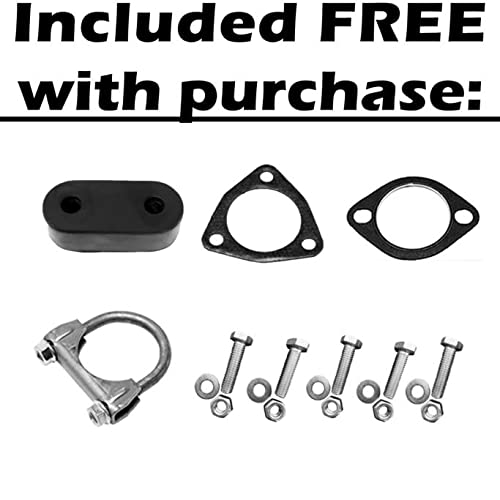 Exhaust Resonator Pipe for 2004-2005 Chevrolet Classic 2.2L | 1997-1999 Chevrolet Malibu 2.4L | 1997-2003 Chevrolet Malibu 3.1L