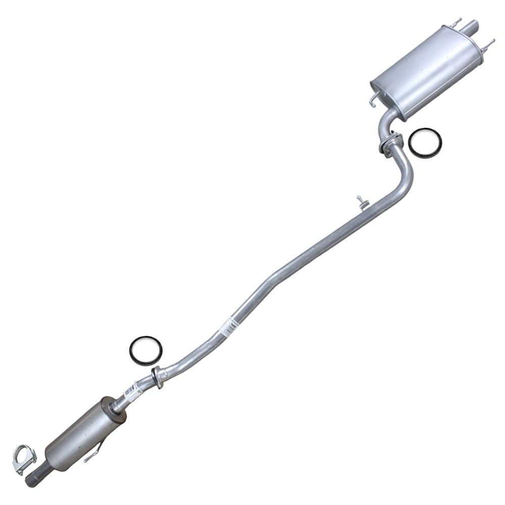 2012-2017 Toyota Camry 2.5L Exhaust Resonator, Pipe and Muffler