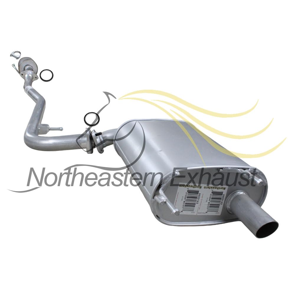 2012-2017 Toyota Camry 2.5L Exhaust Resonator, Pipe and Muffler