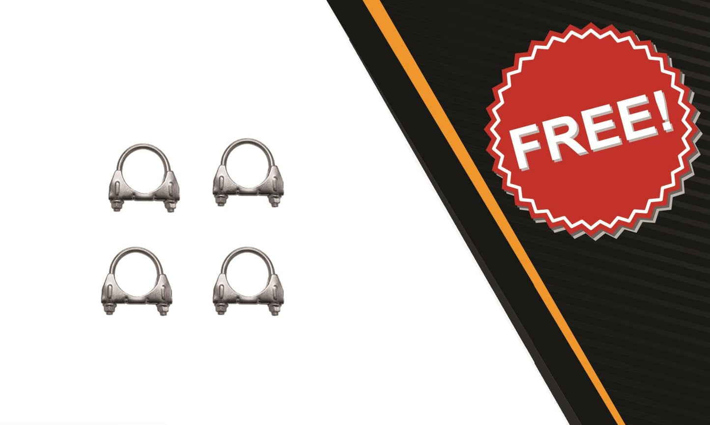 Intermediate Pipe and Mufflers for 2011-2018 Ford Explorer 3.5L | 2012-2015 Explorer 2.0L