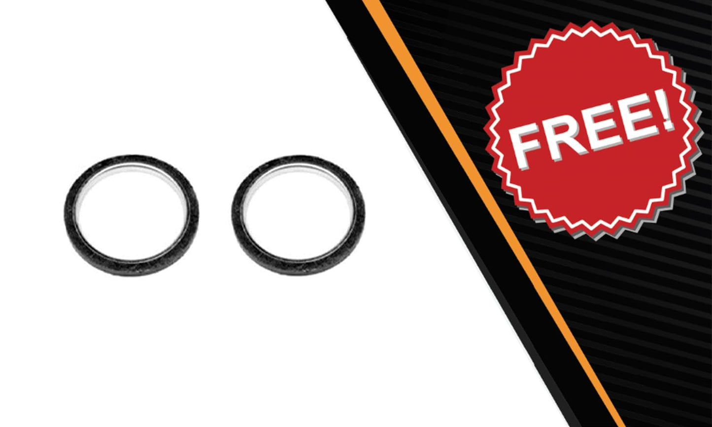 1999-2002 Toyota 4Runner 2.7L 3.4L Exhaust Catalytic Converter - Rear