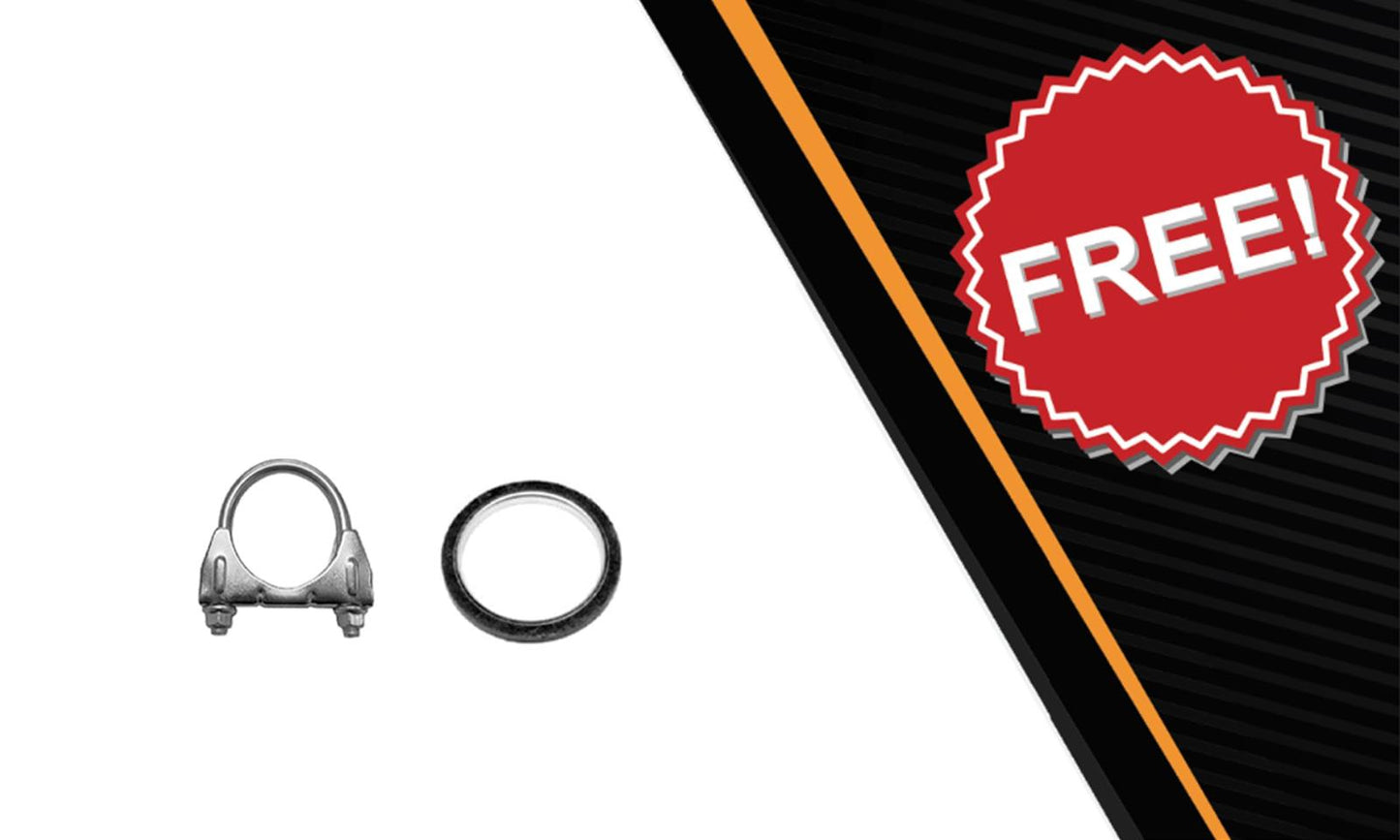 2015-2016 Honda CR-V 2.4L Resonator and Intermediate Pipe Exhaust