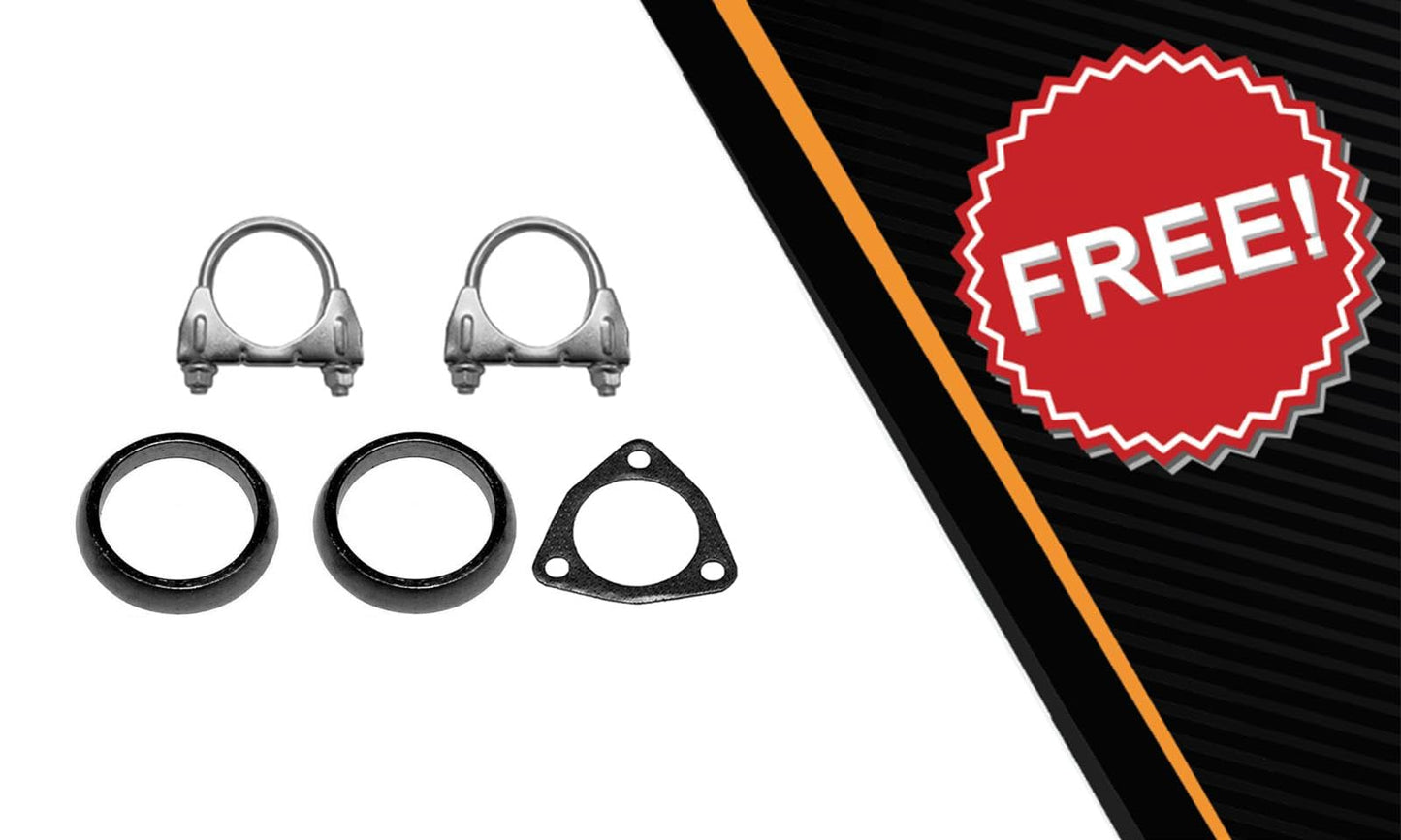 2006-2007 Honda Accord 2.4L Complete Exhaust System Kit with Catalytic