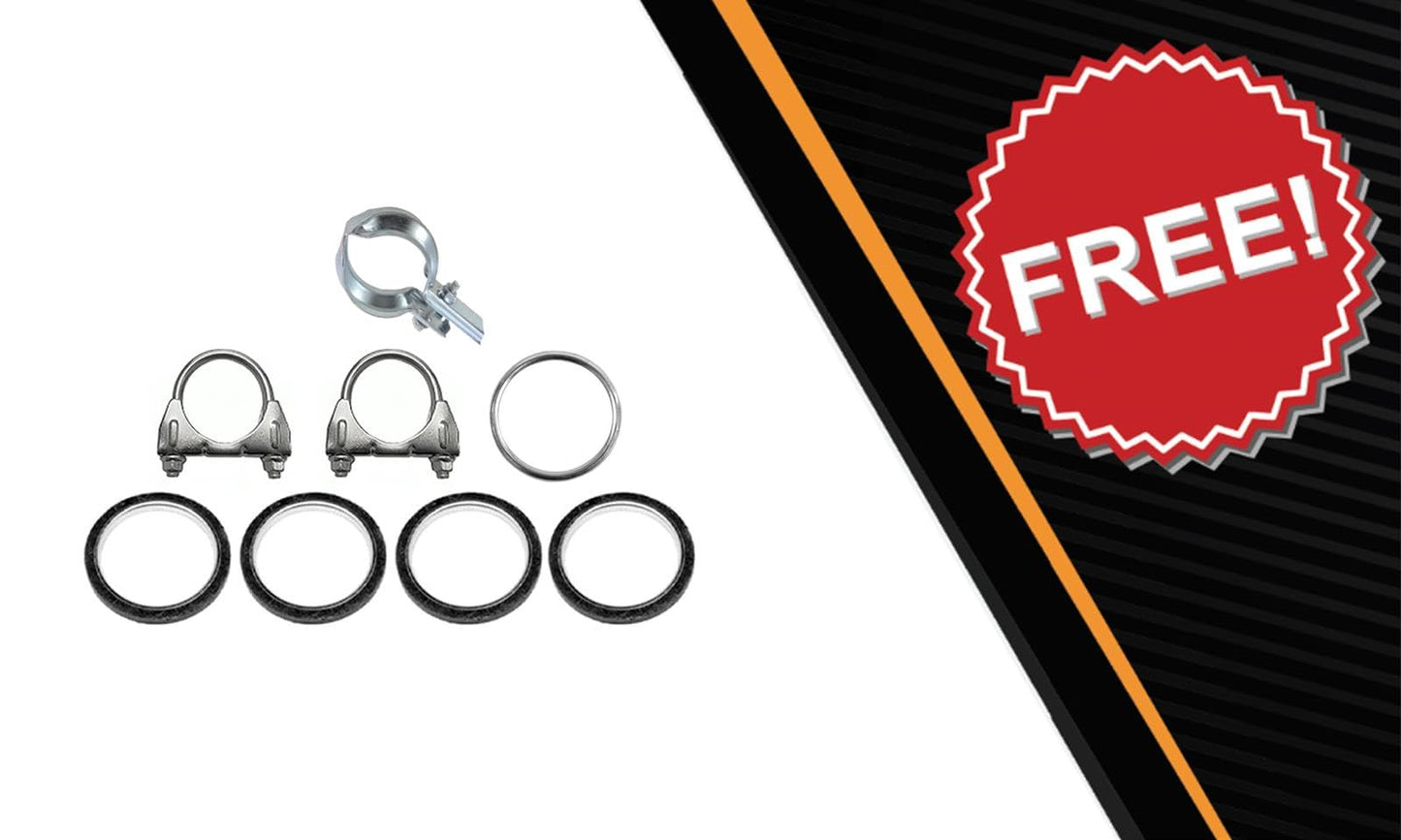 2001-2004 Toyota Sequoia 4.7L Complete Exhaust System Kit with Catalytic