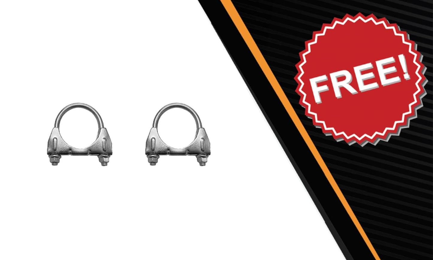 Exhaust Pipe for 2005-2008 Ford F-150 4.2L 4WD | 2004-2008 F-150 4.6L 5.4L | 2006-2008 Lincoln Mark LT 5.4L | 132.5" WB