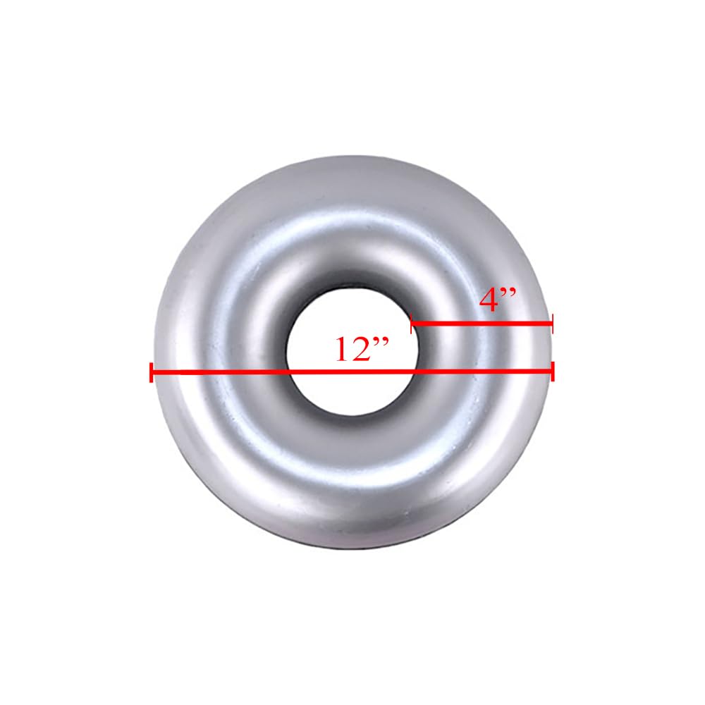 ColtExhaust | Stainless Steel - Exhaust Donut 4 inch - 360 Degree Pipe
