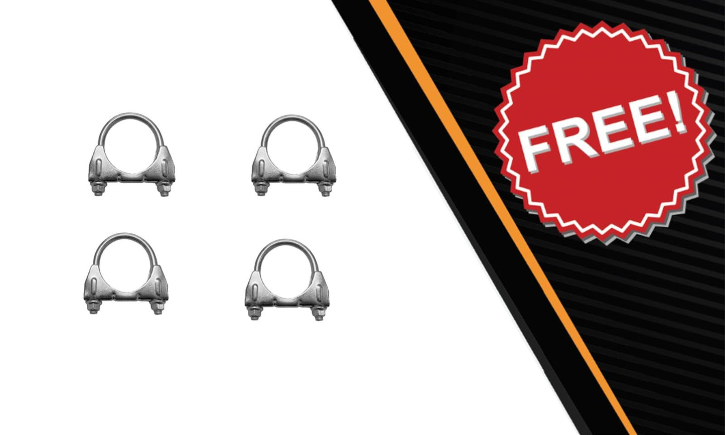 2015-2019 Chevrolet Trax 1.4L Exhaust Resonator, Pipe and Muffler