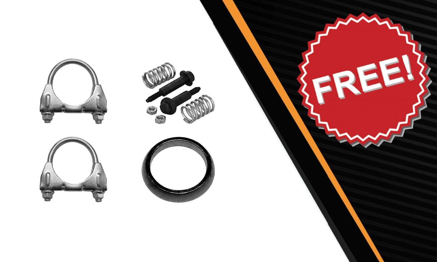 Exhaust Pipe and Muffler for 2001-2004 Mazda B2300 2.3L | 1998-2001 B2500 2.5L | 1998-2003 B3000 3.0L | 1999 B4000 4.0L