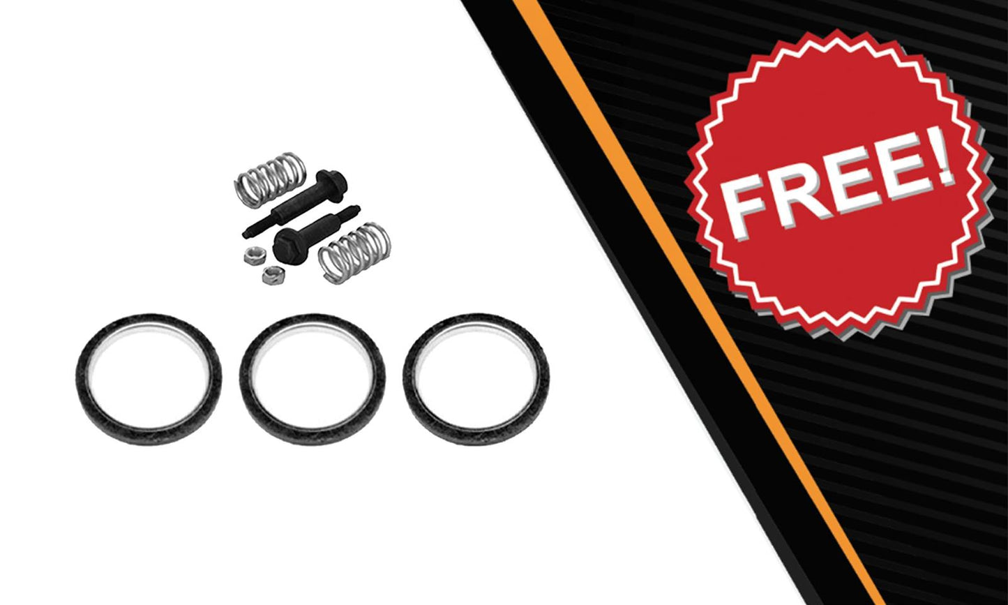 Northeastern Exhaust | Direct-Fit Exhaust Y-Pipe Compatible for Toyota Sienna 2004-2006 3.3L & 2007-2016 3.5L | Toyota Highlander 2004-2007 3.3L & 2008-2013 3.5L | Lexus RX330 2004-2006 3.3L & RX350 2007-2009 3.5L | Free Gaskets and Spring Bolts & Nuts