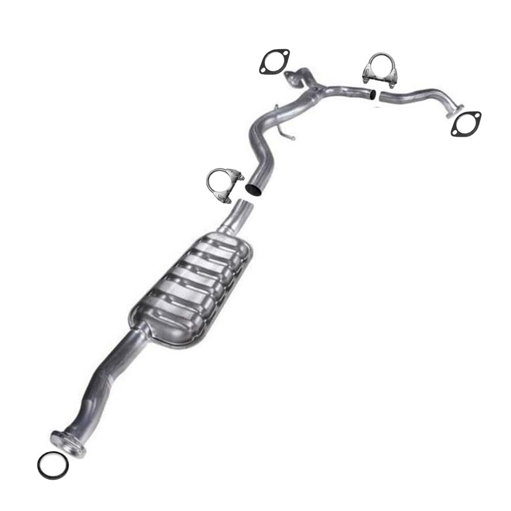 Exhaust Resonator and Line Assembly - Compatible with 2002 - 2005 Exhaust Resonator and Line Assembly - Compatible with 2002 - 2005