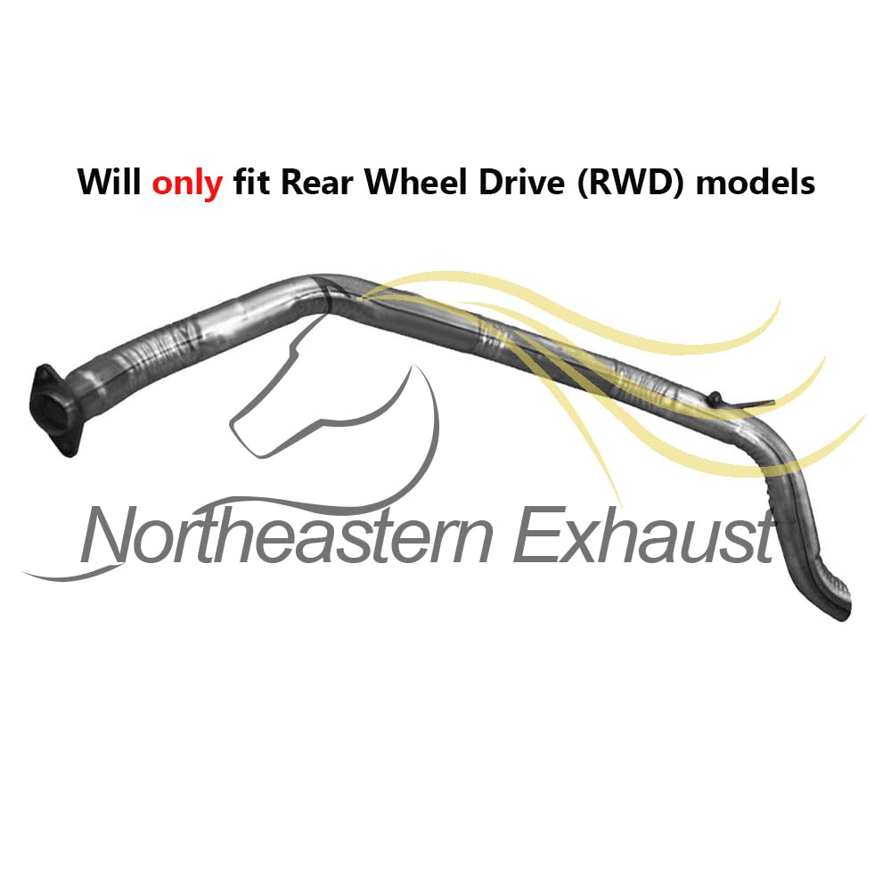 2004-2006 Nissan Titan 5.6L Exhaust Intermediate Pipe, Muffler and Tail Pipe | RWD