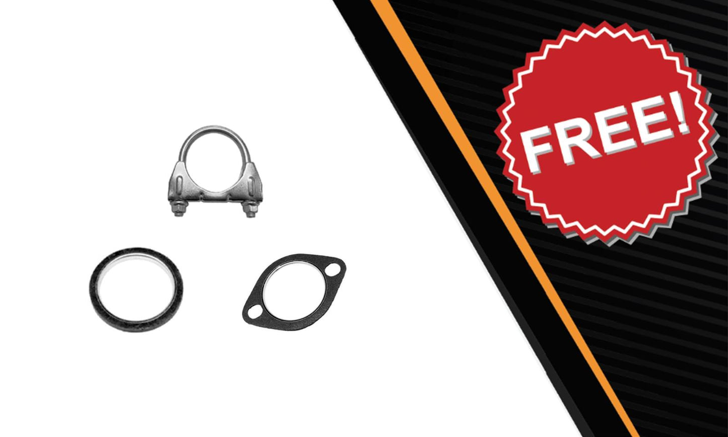 2000-2006 Nissan Sentra 1.8L Exhaust Resonator Pipe & Muffler