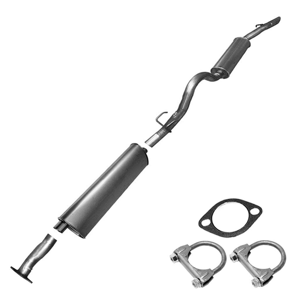 Exhaust Pipe, Muffler and Resonator for 2006 Chevrolet Uplander 3.5L | 2007-2008 Uplander 3.9L | 2002-2005 Venture | 2002-2005 Pontiac Montana 3.4L | 2007-2009 Montana 3.9L
