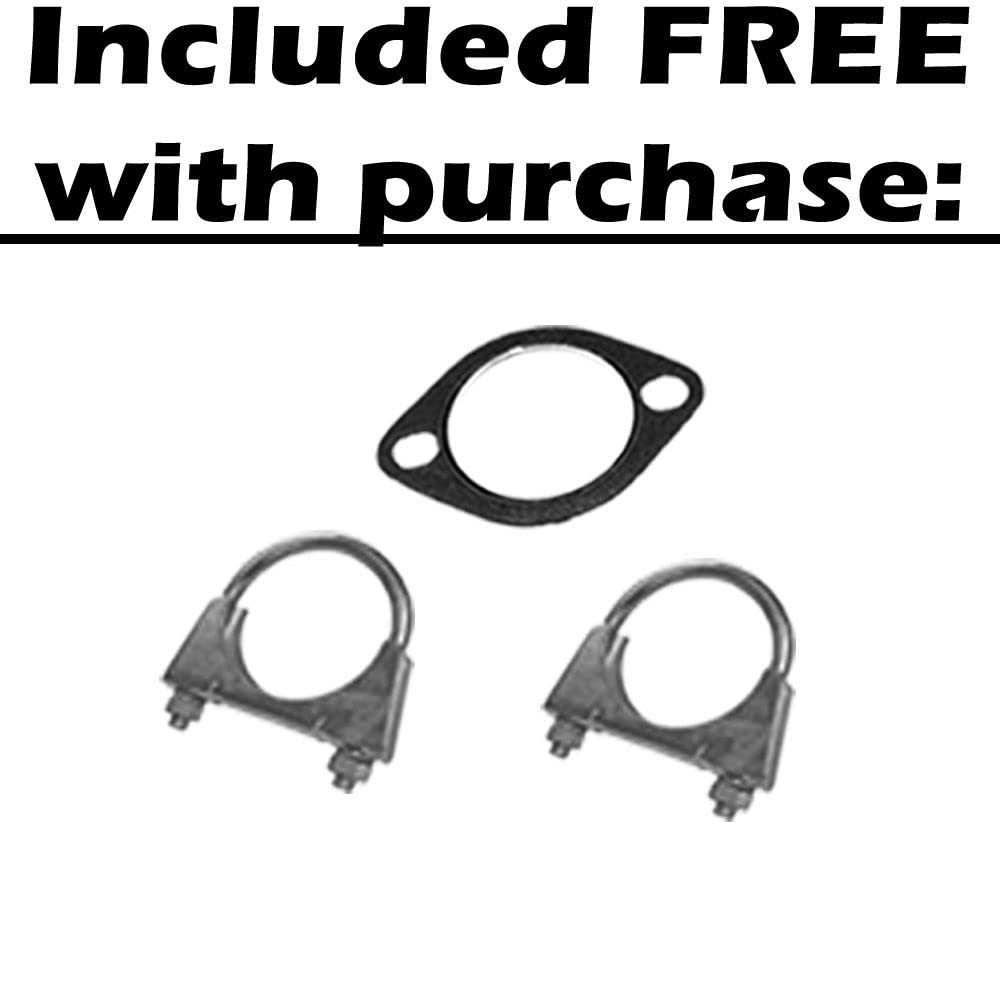 Exhaust Pipe, Muffler and Resonator for 2006 Chevrolet Uplander 3.5L | 2007-2008 Uplander 3.9L | 2002-2005 Venture | 2002-2005 Pontiac Montana 3.4L | 2007-2009 Montana 3.9L