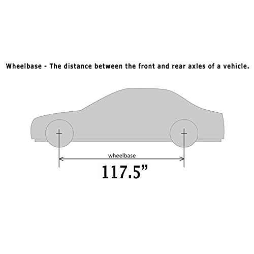 1996-1998 GMC C1500 4.3L 5.0L 117" Wheelbase Intermediate Pipe, Muffler, Tail Pipe Exhaust Kit