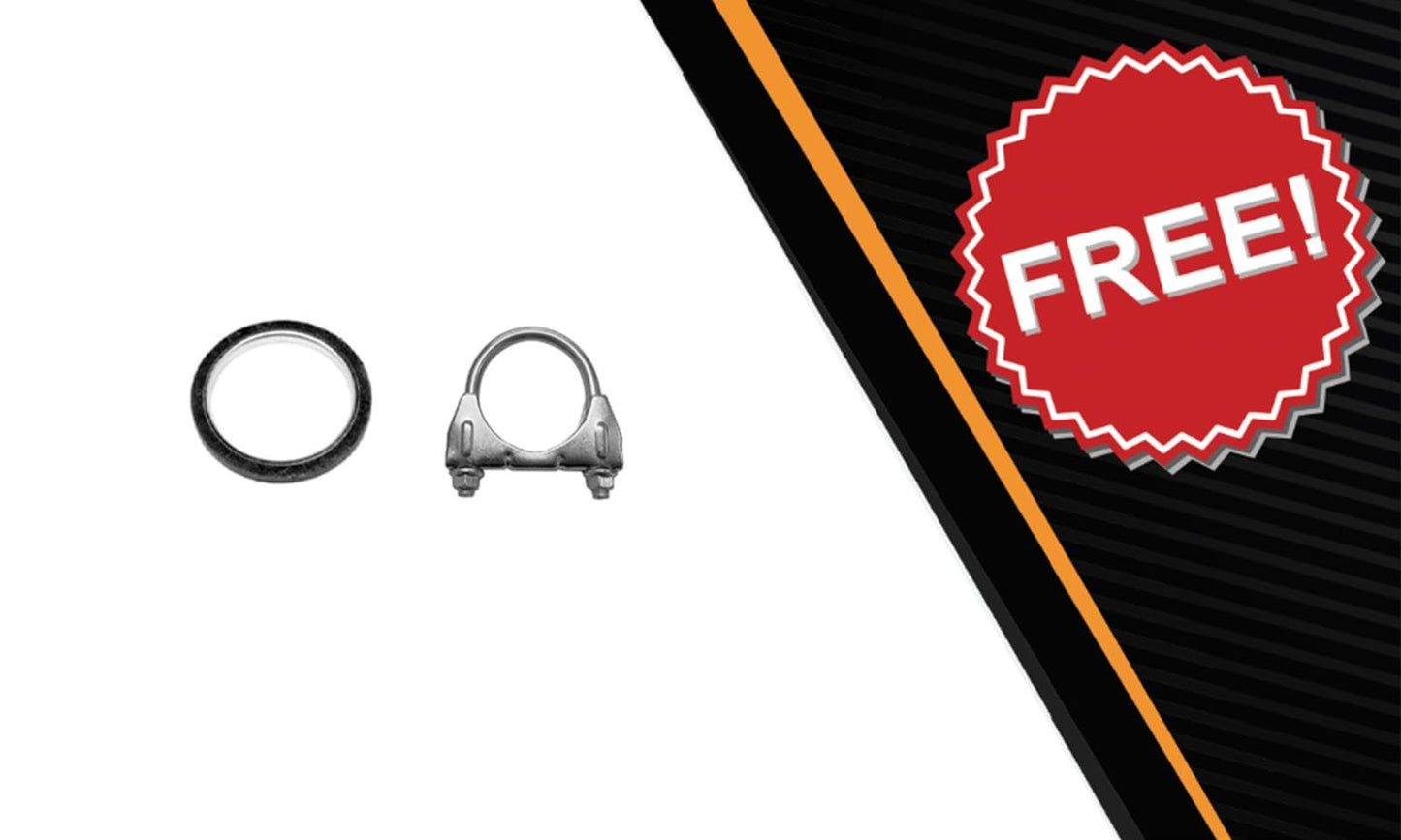 Catalytic Converter without Resonator for Pontiac Vibe 2003-2008 1.8L | Toyota Corolla & Matrix 2003-2008 1.8L